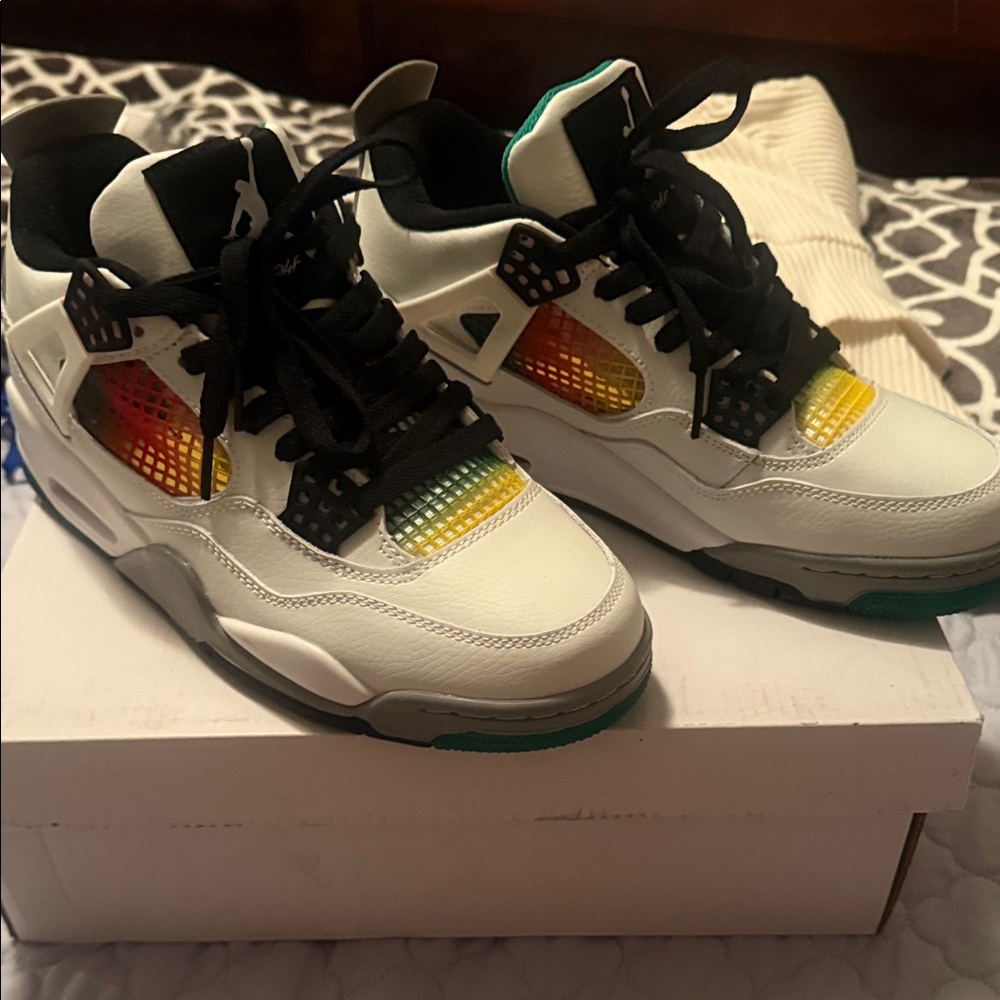 Women’s Air Jordan  4 Retro Athletic Shoes